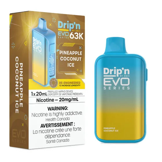 Drip'n Evo 63k - Pineapple Coconut Ice