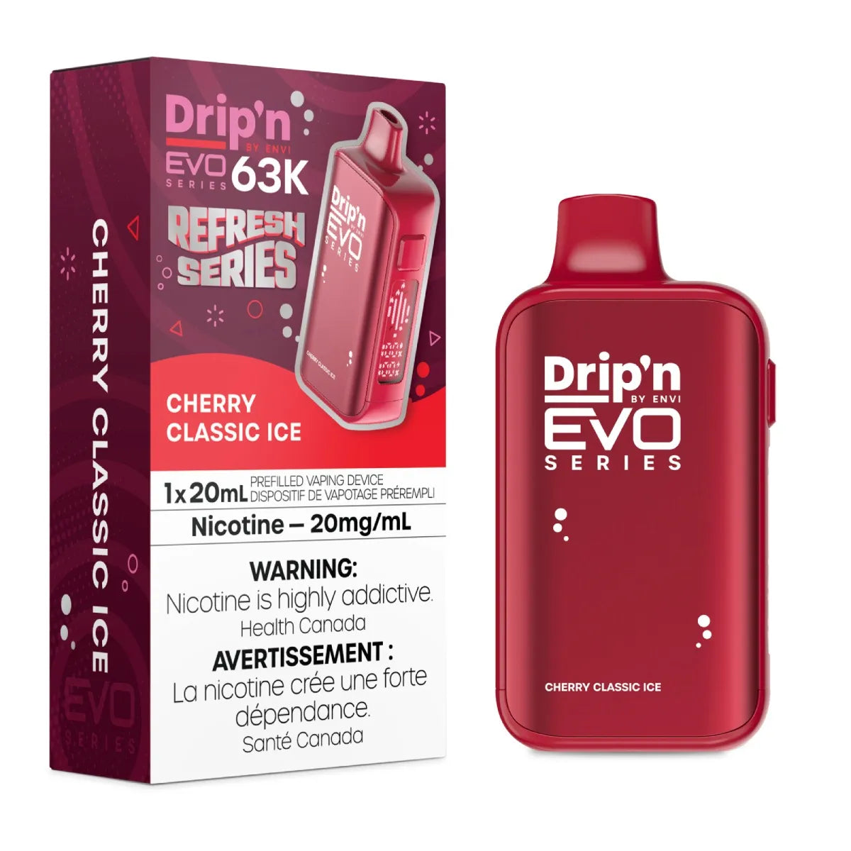 Drip'n Evo 63k - Cherry Classic Ice