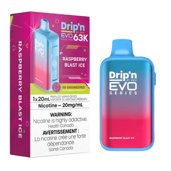 Drip'n Evo 63k - Raspberry Blast Ice