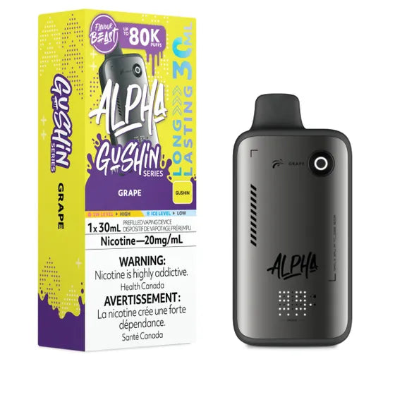 Flavour Beast ALPHA 80k - Gushin Grape (PROV)