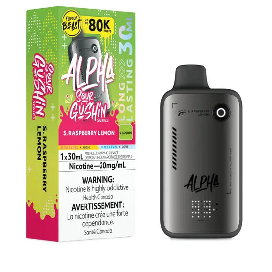 Flavour Beast ALPHA 80k - S. Raspberry Lemon