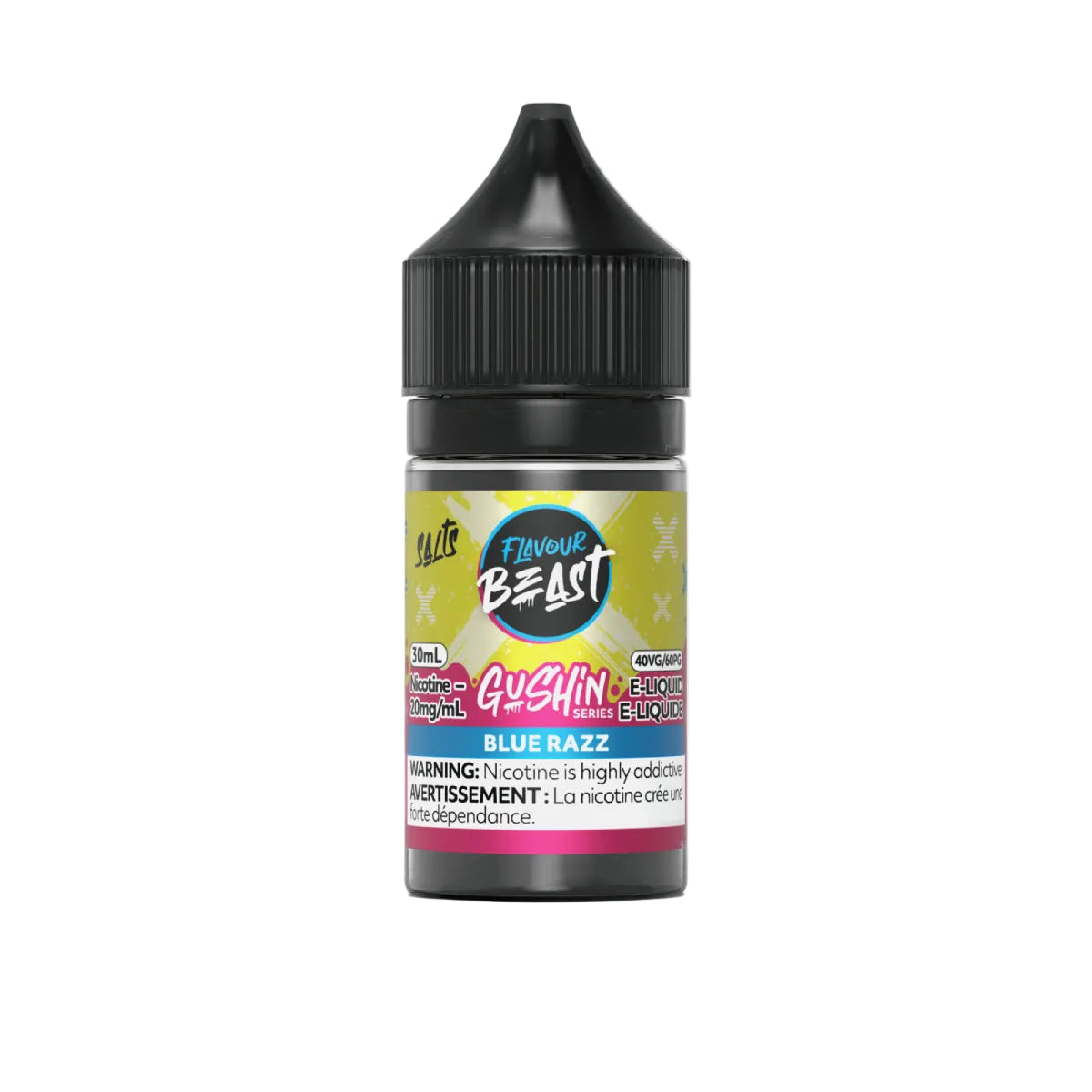 Flavour Beast Gushin Series - Blue Razz 30 ml Salt
