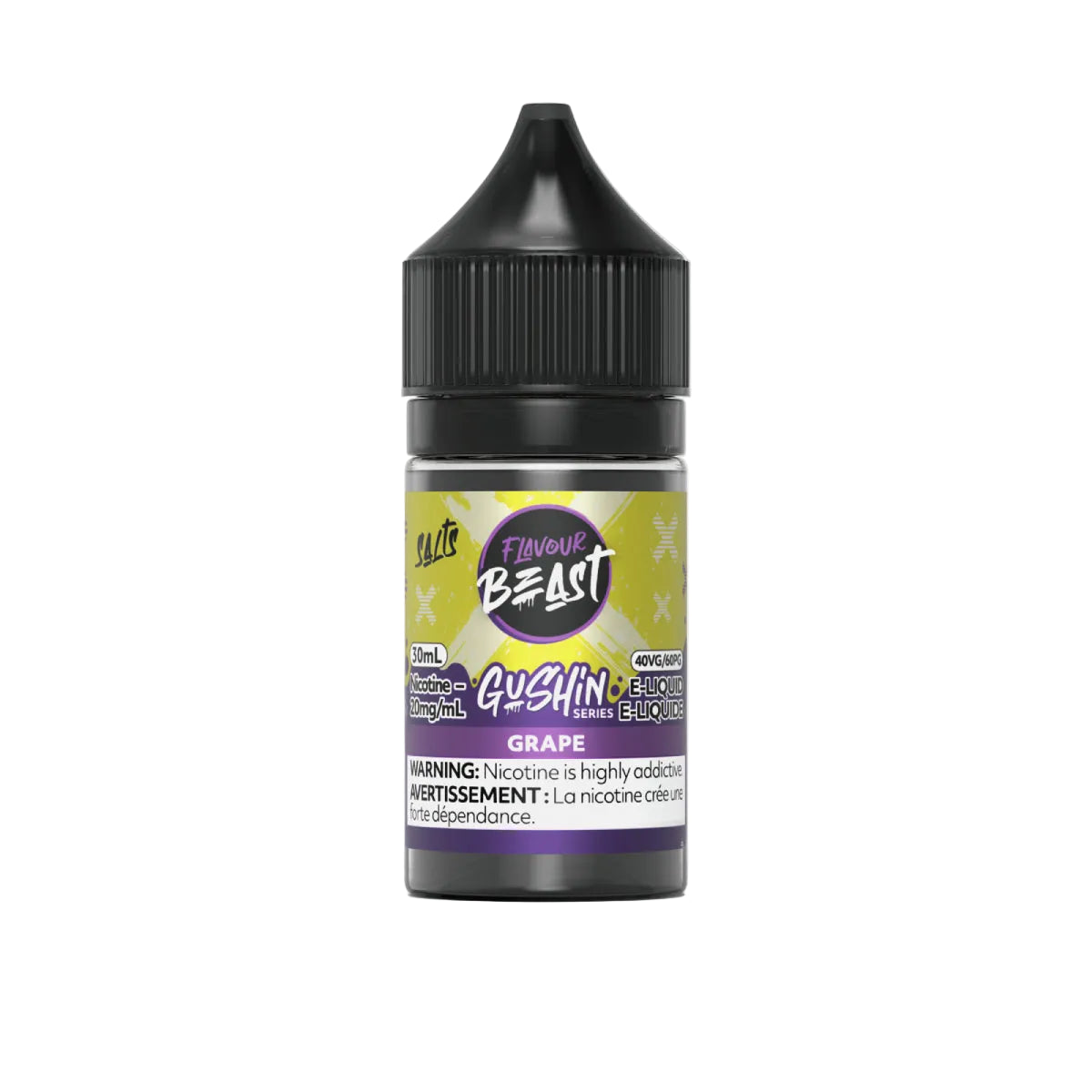 Flavour Beast Gushin Series - Grape 30 ml Salt