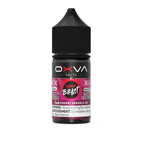 Flavour Beast x OXVA - Fresh Cherry Sparkle Ice 30 mL Salt
