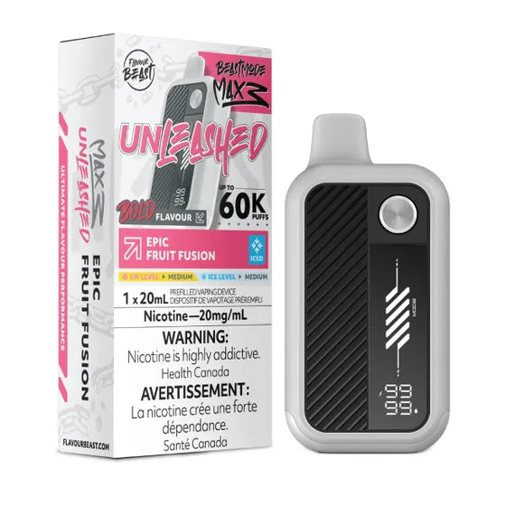 Flavour Beast Beast Mode Max 3 60k - Epic Fruit Fusion Iced