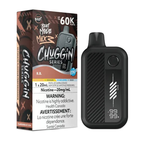 Flavour Beast Beast Mode Max 3 60k Chuggin Series - R.B. Iced