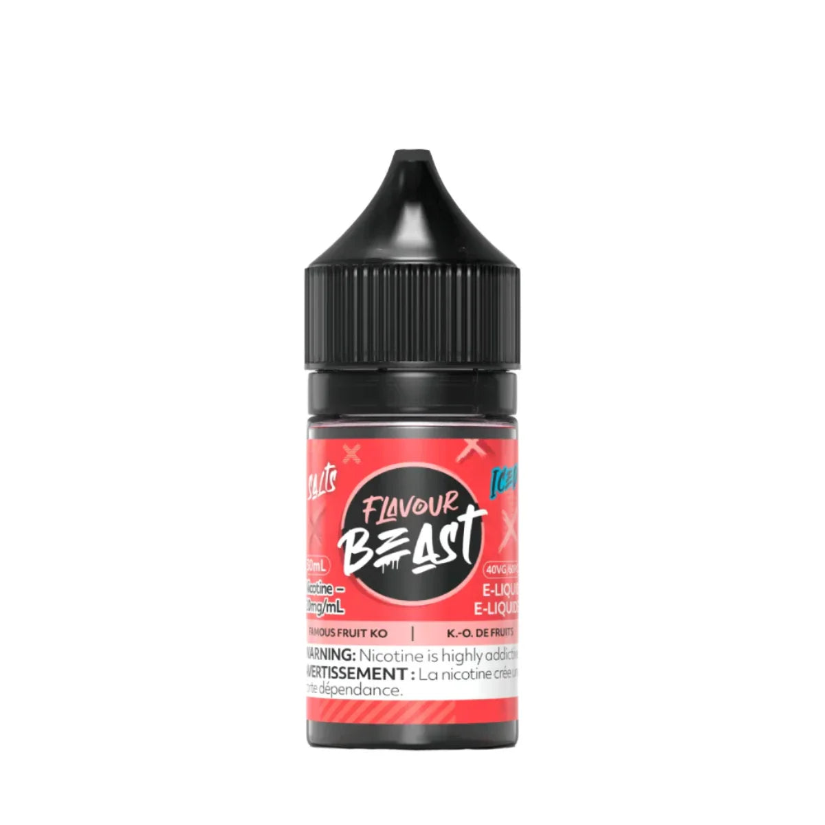 Flavour Beast - Famous Fruit KO Iced 30ml Salt (PROV)