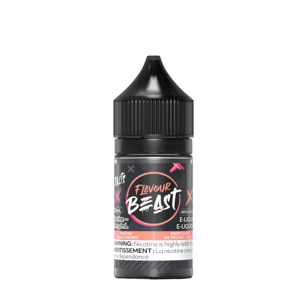 Flavour Beast - Packin' Peach Berry 30mL Salt