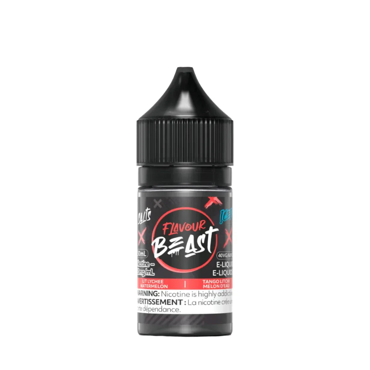 Flavour Beast - Lit Lychee Watermelon Iced 30ml Salt (PROV)