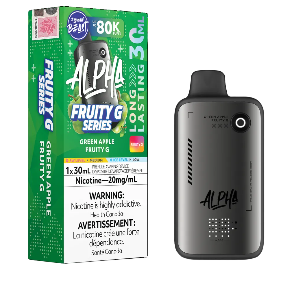 Flavour Beast ALPHA 80k - Green Apple Fruity G