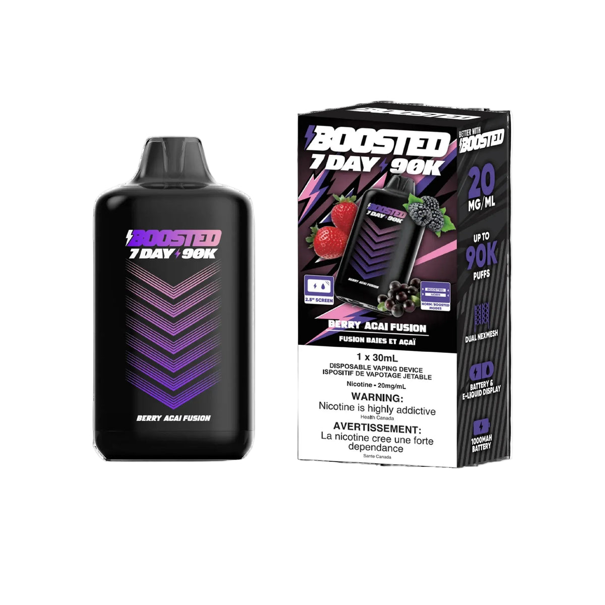 Boosted 7DAY 90k - Berry Acai Fusion