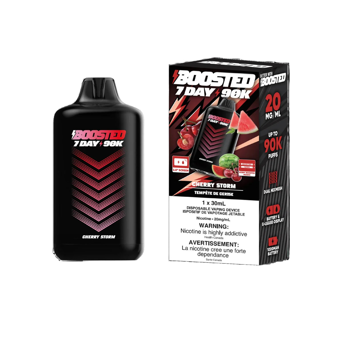 Boosted 7DAY 90k - Cherry Storm (PROV)