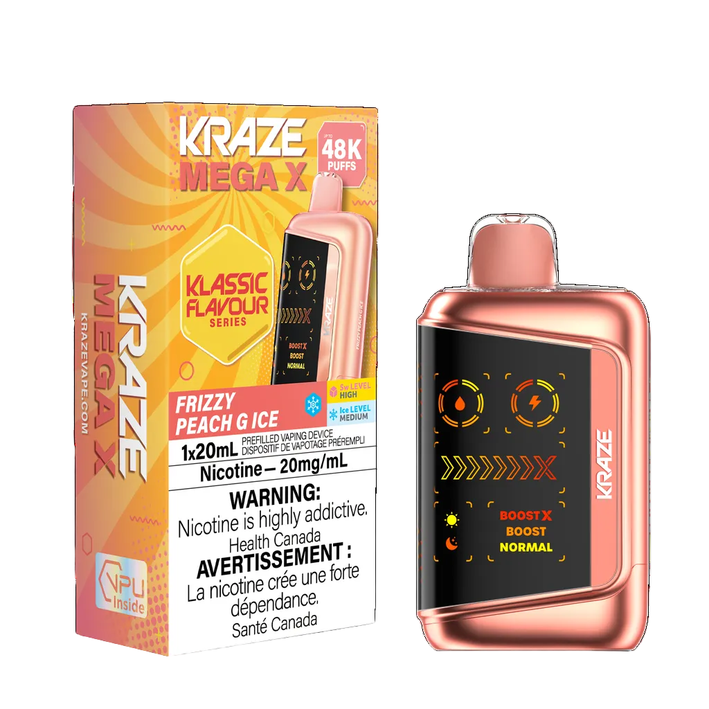 Kraze Mega X Klassic - Frizzy Peach G Ice