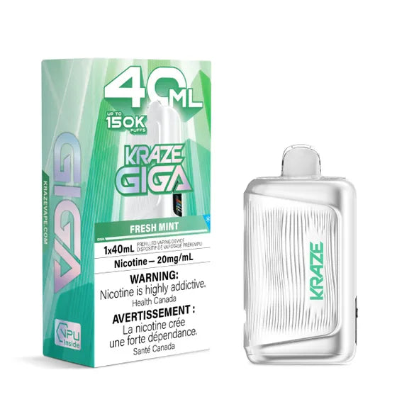 Kraze Giga - Fresh Mint Ice