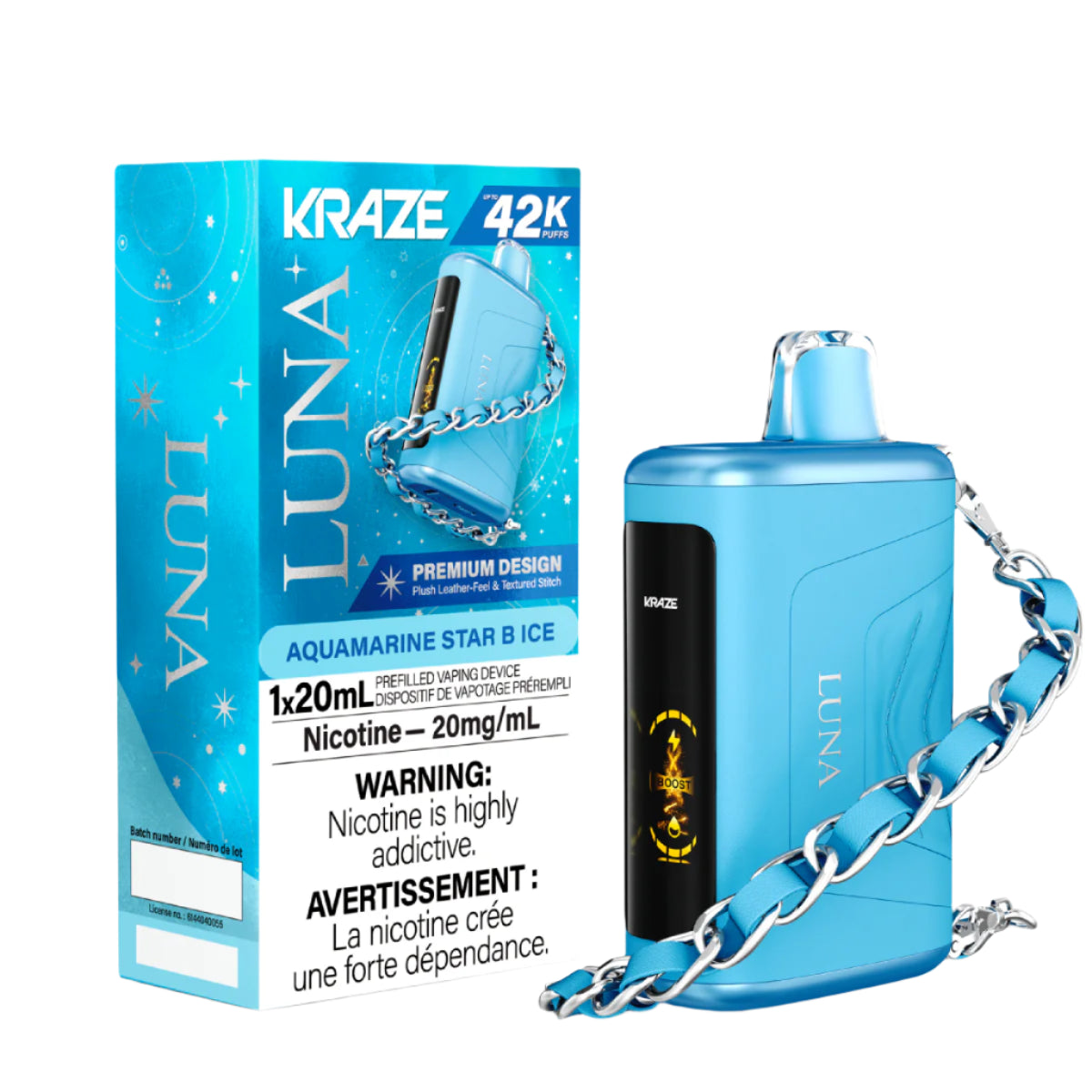 Kraze Luna - Aquamarine Star B Ice (PROV)