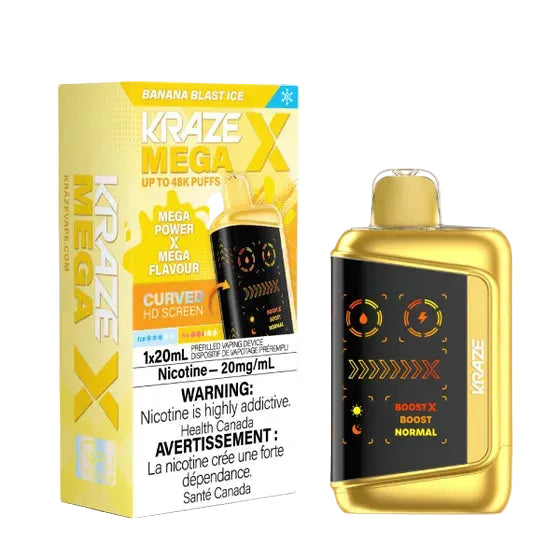 Kraze Mega X - Banana Blast Ice (PROV)