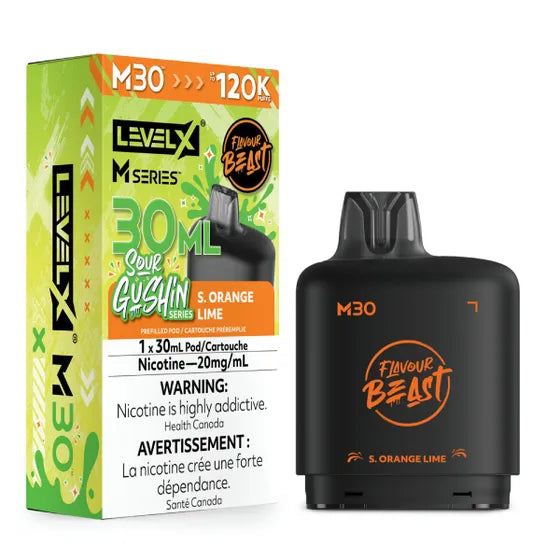 Flavour Beast Level X M Series 120k - Gushin S. Orange Lime (PROV)