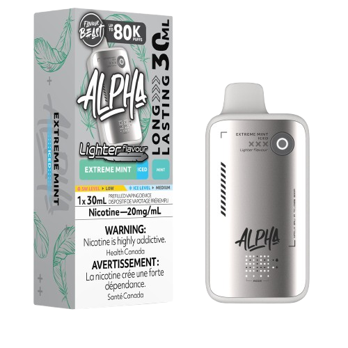 Flavour Beast ALPHA 80k Light Flavours Series - Extreme Mint Iced (PROV)
