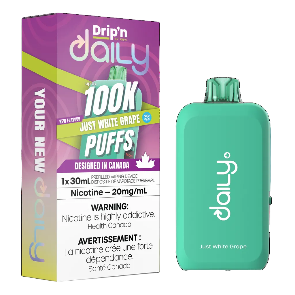 Drip'n Daily 100k - Just White Grape