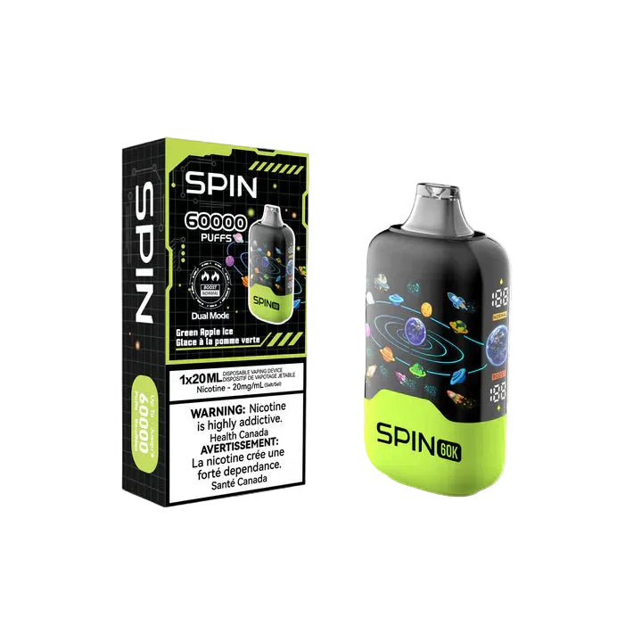 Spin 60k - Green Apple Ice (PROV)
