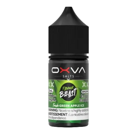 Flavour Beast x OXVA - Fresh Green Apple Ice 30 mL Salt