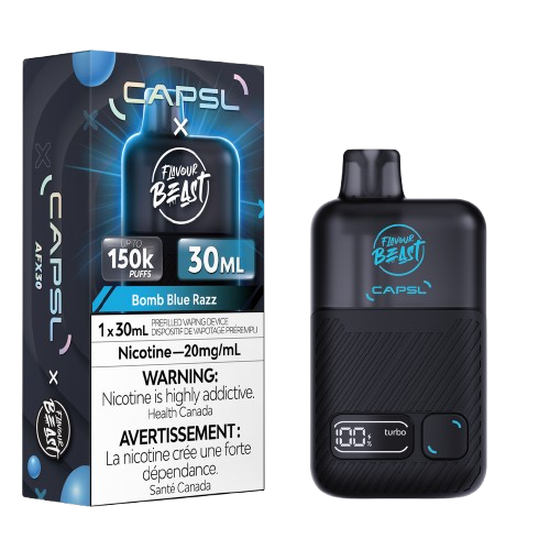 CAPSL AFX30 150k - Bomb Blue Razz