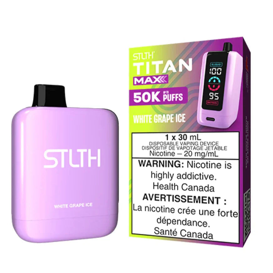STLTH Titan Max - White Grape Ice (PROV)